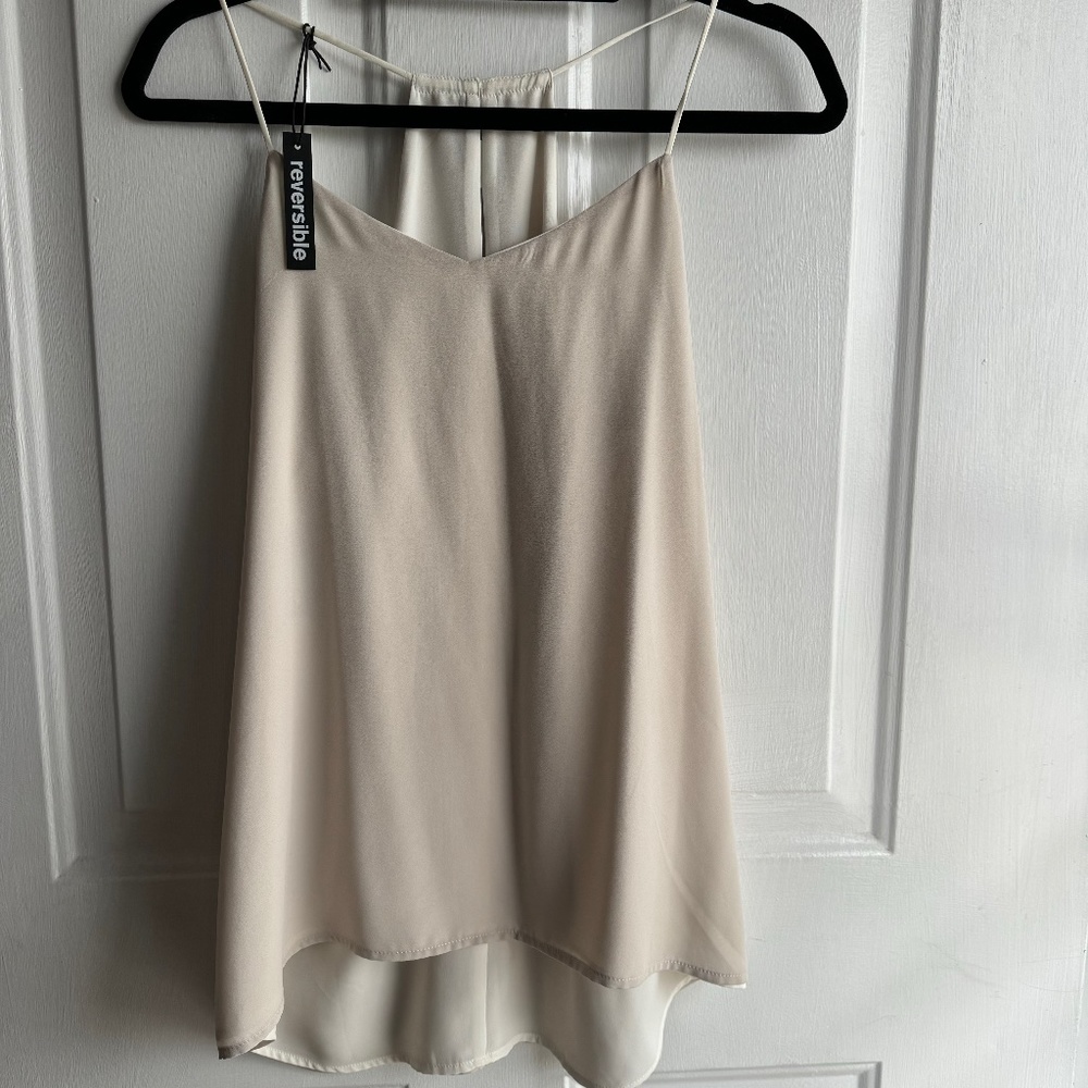 Express Barcelona Reversible Cream Cami